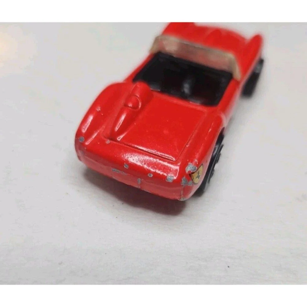 1990 Hot Wheels FERRARI 250 TR Red Black Interior Thailand